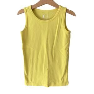 Primary Cotton Tank Top - Yellow - 8-9